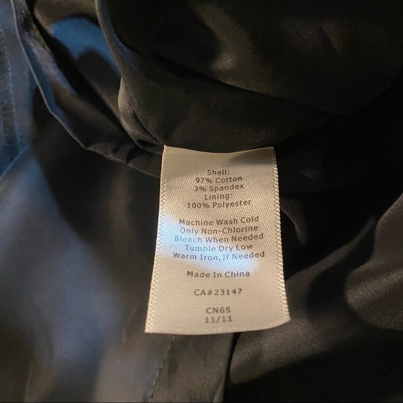 Talbots Black V Neck LBD - Picture 7 of 8